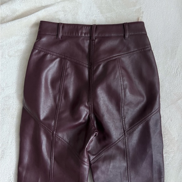 WILFRED Rebel Pant – Dark Burgundy - Picture 5 of 5